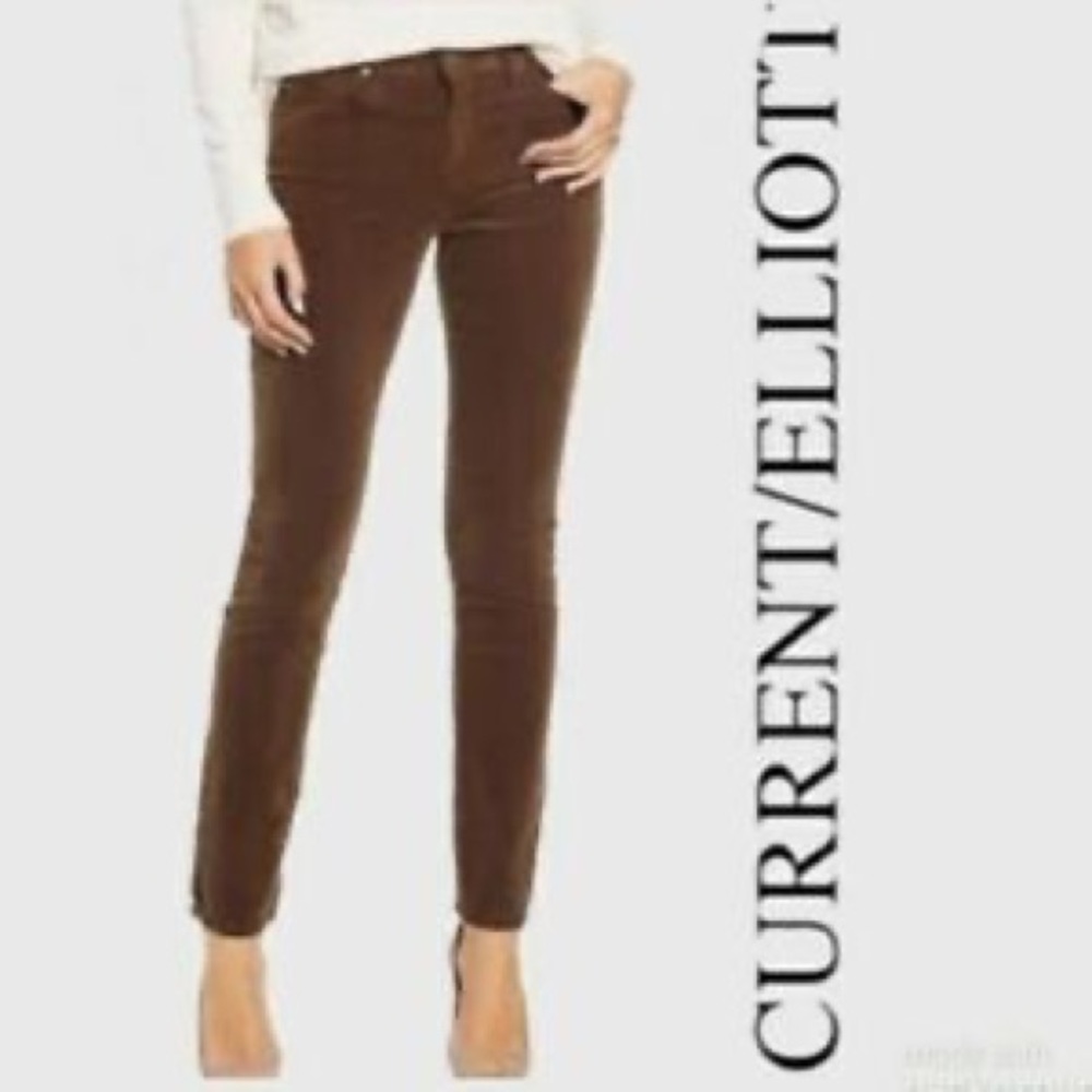 Current/Elliot The Skinny Vintage‎ Woodchuck Corduroy Pants